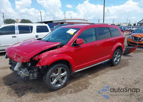 2016 Dodge Journey Crossroad from USA, damaged, VIN 3C4PDCGB4GT164778
